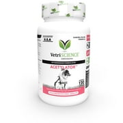 VetriScience Acetylator Gut Health for Dogs & Cats, 120 Capsules