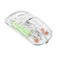 thumbnail image 1 of Ratón Transparente, Diseño Ergonómico, 3 DPI Ajustables, Plug And Play Para PC, Mac, Portátil Con Receptor USB, Batería De Larga Duración, 1 of 7