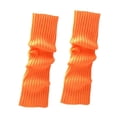 thumbnail image 3 of ITFABS Women Leg Warmers, Solid Color/Rainbow Stretch Knitted High Socks, 3 of 9