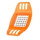 thumbnail image 4 of Cortador de patatas creativo de acero inoxidable, rebanador de verduras y patatas, dispositivo para cortar patatas fritas en forma cuadrada, herramienta de cocina para el hogar (naranja), 4 of 7
