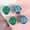 2pcs Green+2pcs Blue, variant on 4pcs High-end Ring Watch Versatile Niche Couple Finger Watch Mini Clock Creative Electronic Watch Gift