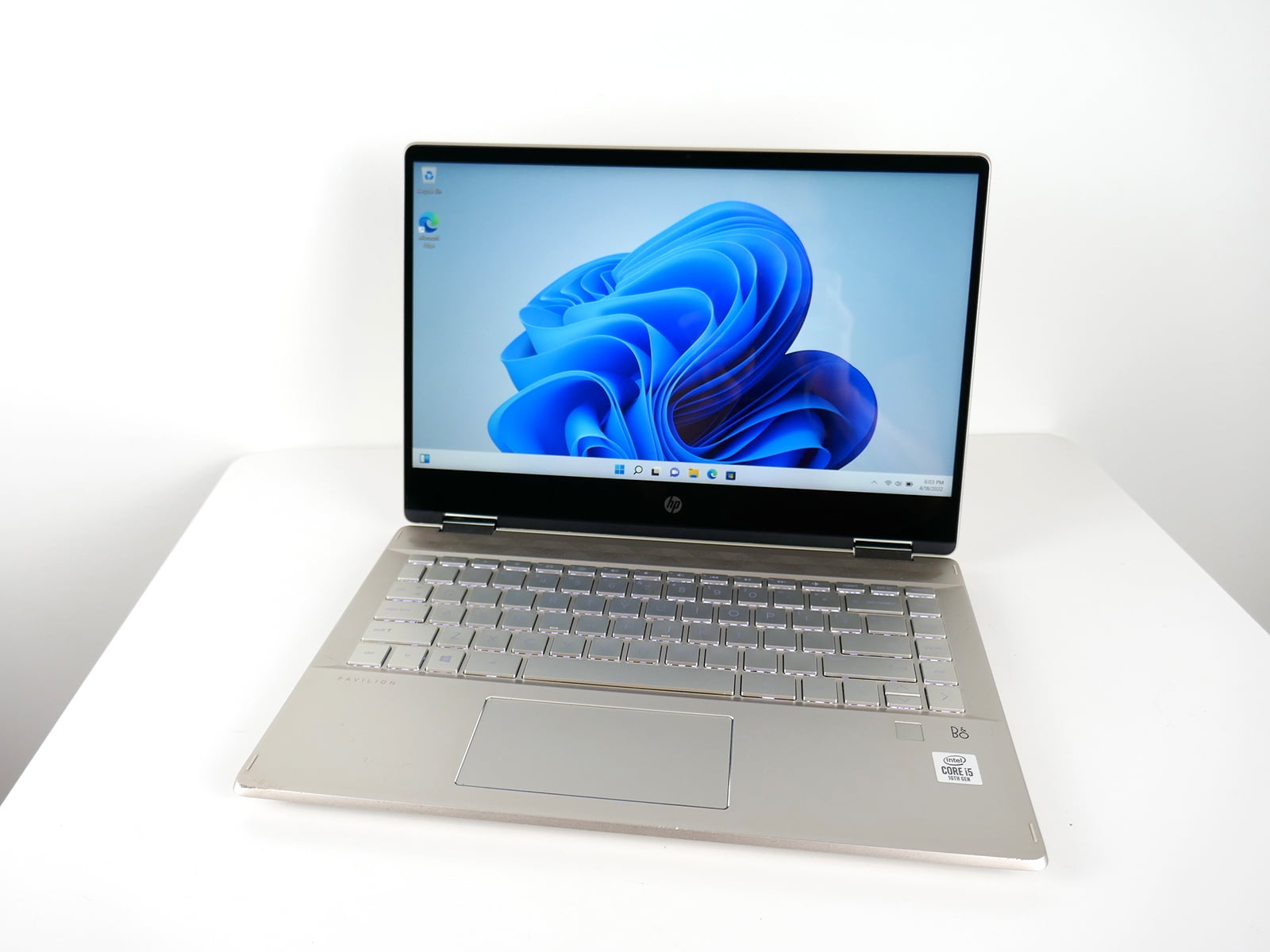 USED 14" HP x360 Touch 2 in 1 Laptop Core i510210U 8GB DDR4 256GB SSD