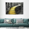 thumbnail image 2 of Chilfamy Tree Black and White Wall Art Decor Yellow Bridge Modern Artwork Canvas Painting Prints Pictures Home Decor for Living Room Dining Room Bedroom 60x40 Inch 60x40in, 2 of 7