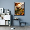 thumbnail image 7 of Diamond Art Kit for Adults, Autumn Harvest Flowers Cottage Scene Diamond Painting for Adults Beginners, DIY Diamond Art Painting Kits, 5D Diamond Painting Crafts for Home Decor 12x16 Frameless, 7 of 7