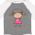 thumbnail image 4 of Inktastic My Grammy Loves Me Girls Long Sleeve Baby Bodysuit, 4 of 5