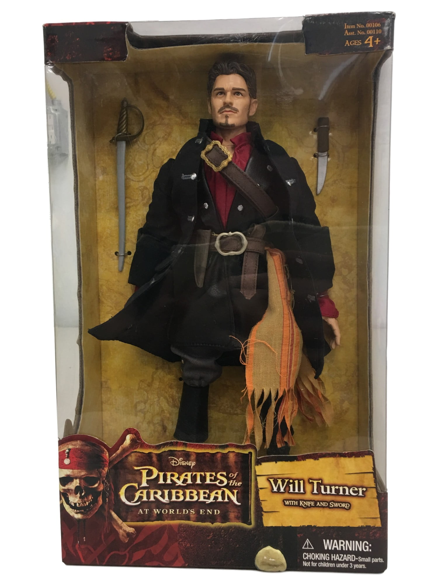 pirates of the caribbean zizzle action figures