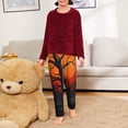 thumbnail image 6 of Hirioo Yellow Castle Sunset Tree for Teenagers' Pajama Pants Womens Lounge Pants with Pockets Pj Bottoms Pants for Men-XS(5-6), 6 of 6