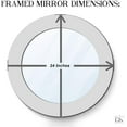 thumbnail image 6 of DecorShore 24" Decorative Glass Mosaic Wall Mirror (Golden Sands), 6 of 6