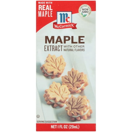 McCormick Maple Extract With Other Natural Flavors 1.0 fl oz Box