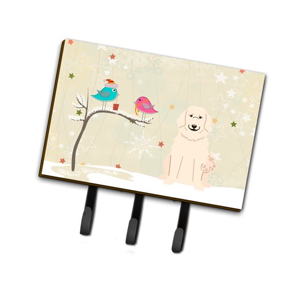 Christmas Presents between Friends Great Pyrenees Leash or Key Holder