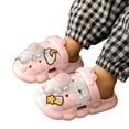 thumbnail image 5 of WRTFVZA Kids Clogs Boys Girls Toddler on Slide Garden Shoes Cartoon Beach Pool Kids Clog Sandals Slippers Water Clogs 190 #Pink, 5 of 5