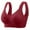 Red, variant on Aezemi Plus Size Bras for Women, No Underwire Full Cup Everyday Lingerie, Comfortable Wireless Padded Bralette