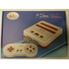Yobo FC 2 Slim Game Top Loader Console System for NES & SNES & Super Famicom Games (Red/White)