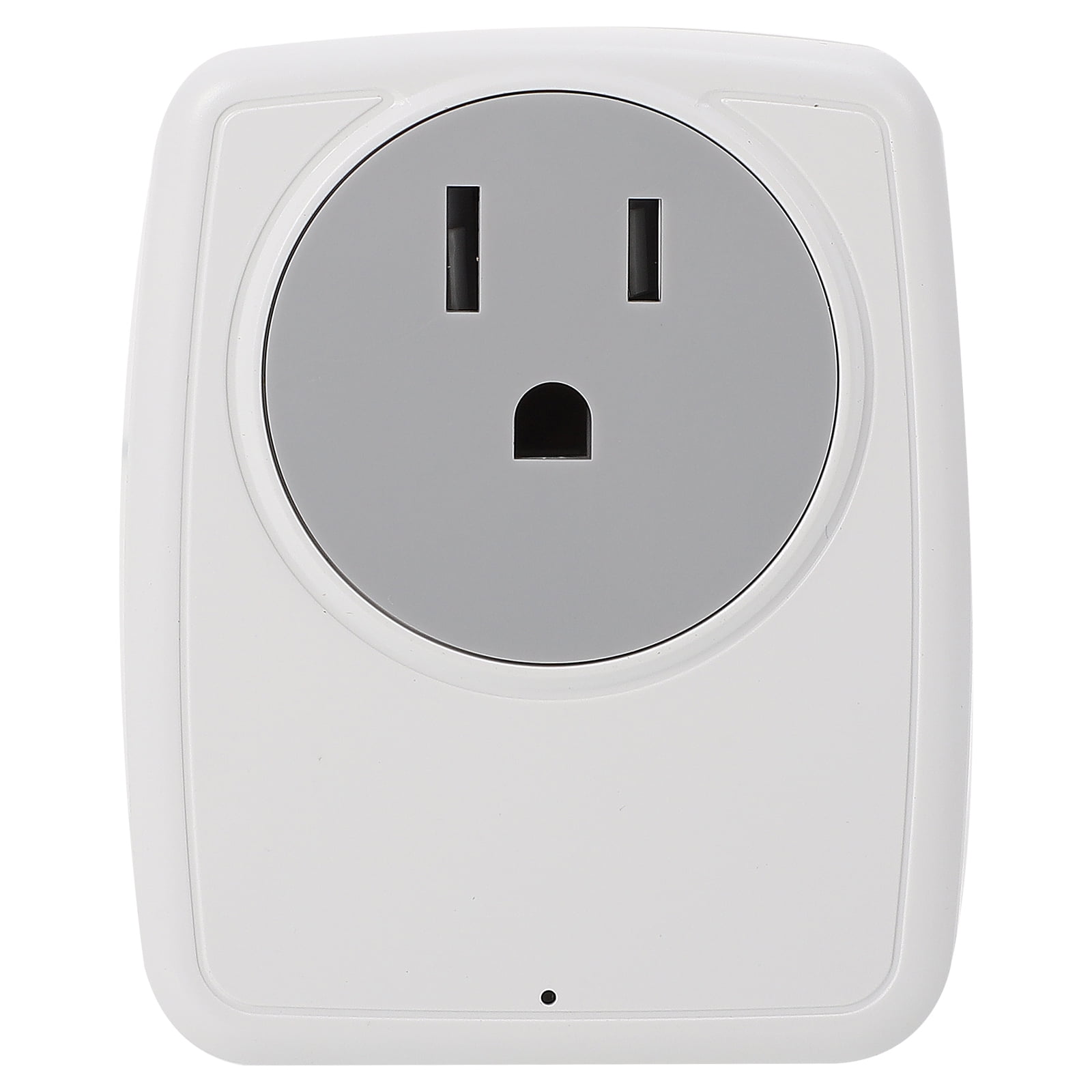 Power Adapter Plug Double Socket Adapter USB Socket Outlet (US to EU Plug)
