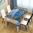thumbnail image 4 of Yayeee Tablecloths 60" x 120" Rectangle Wrinkle Resistant Party Table Cover, Sea Window, 4 of 8