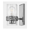 thumbnail image 3 of 5510PN Hinkley Lighting Nevis - One Light Bath Vanity in Traditional-Coastal Style - 4.5 Inches Wide by 7 Inches High, 3 of 6