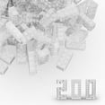 thumbnail image 1 of Bloque De Ladrillos A Granel Clásico 2X4 Ladrillo De Construcción De 200 Piezas Transparencia Total Compatible Con Piezas Y Piezas Lego 3001 Juego Creativo - Compatible Con Las Principales Marcas(Colo, 1 of 5