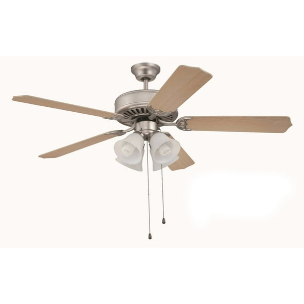 Craftmade Pro Builder 52 in. Indoor Ceiling Fan with Curve Point Blades