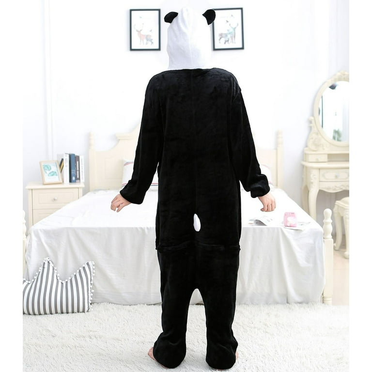 PIKADINGNIS Halloween Costume Panda Cosplay Onesie Animal Cartoon