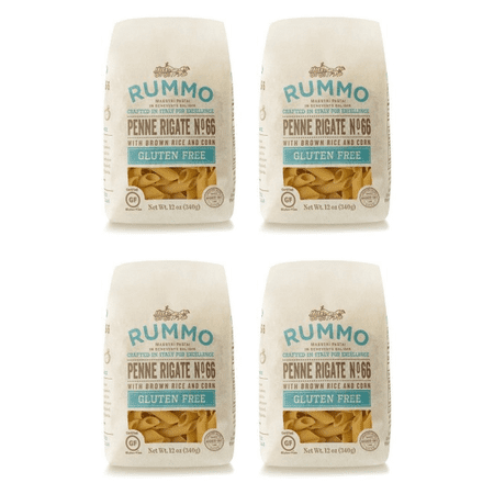 Rummo Penne Rigate, Gluten Free 12 oz (Pack of 4)