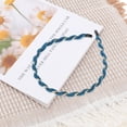 thumbnail image 6 of Unique Bargains 1 Pc Fashion Headbands for Women Peacock Blue, 6 of 6