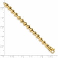 thumbnail image 4 of 14K Yellow Gold Jbsp\'s Polished Twisted Bracelet (7.5 X 3.75) Made In Italy -Jewelry By Sweet Pea, 4 of 7