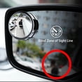 thumbnail image 4 of Mirror,Rotation Wide Mirror Car Round Mirror Mirrors Rotation Wide Blind Auxiliary Rearview Mirrors Rotation Auxiliary Rearview Mirrors Qisuo Fesjoy Mirror Buzhi 1pc Ziem, 4 of 7
