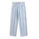 thumbnail image 1 of Pantalones De Mezclilla Desgastados para Hombres Pierna Ancha Causal Sueltos Cómodos Pantalones De Mezclilla para Hombres Pantalones para La Escuela Diaria Azul L, 1 of 8