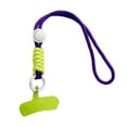 thumbnail image 4 of Maoww Mobile Phone Lanyard Adjustable Reusable Neck Hanging Rope with Hook Microfiber Safety Straps Accessory Picnic Running Type 7, 4 of 7