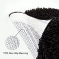thumbnail image 3 of 24in Round Funny Black and White Yin Yang Cat Non Slip Bath Mat, 3 of 6
