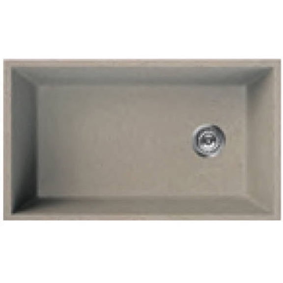 Transolid 31" x 18" Under Mount Toscana Ragusa Granite Kitchen Sink, Available in Various Colors