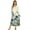Blue Lily Daisy Butterfly Cream White, variant on SEANATIVE Women's House Dress Full Length Nightgown Button Down Housecoat Soft Cozy Long Sleeve Lounge Dress Comfort Sleepwear Nightdress, S, Floral Black Green