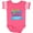 Football Pink and White, variant on Inktastic Daddy Worlds Best Correctional Officer Boys or Girls Baby Bodysuit