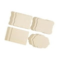 thumbnail image 3 of simhoa 28 Pieces Unfinished Wood Pieces 2mm Thick for Crafting Architectural Models, 3 of 8