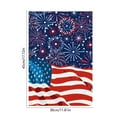 thumbnail image 3 of Btomtd Independence Day Garden Flag Garden Flag Double Sided USA Flag USA 4th July Independence Day Home Farmhouses Decor 12x18 Inch, 3 of 6
