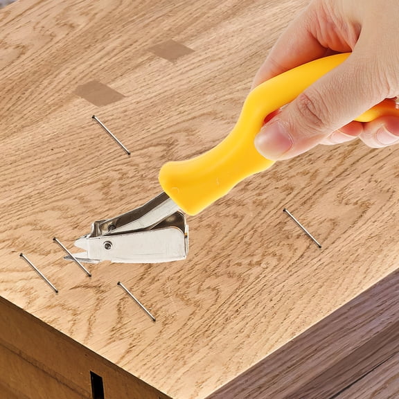 LOLIPPYY 2-Pack Heavy Duty Upholstery Tack Remover Tools with Comfortable Ergonomic Grip for Furniture, Carpet, and Wood