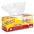 thumbnail image 1 of Bolsas de plástico Glad Fold Top de 180 unidades para sándwiches, 1 of 2