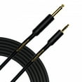 thumbnail image 1 of 3 Ft Castline Gold 3.5mm TRS to 1/4" TS Patch Cable Mogami 2549 (no ring connection), 1 of 2