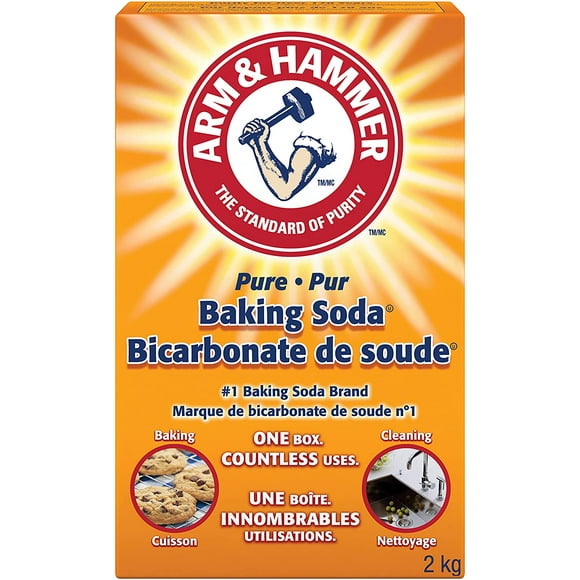 2.00 kg (Pack of 2), Leavening Agent - Baking Soda, For Baking, Cleaning and Deodorizing