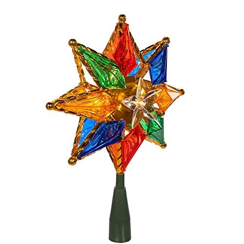Árbol de Navidad Kurt Adler con 10 luces y 8 puntas 8 pulgadas