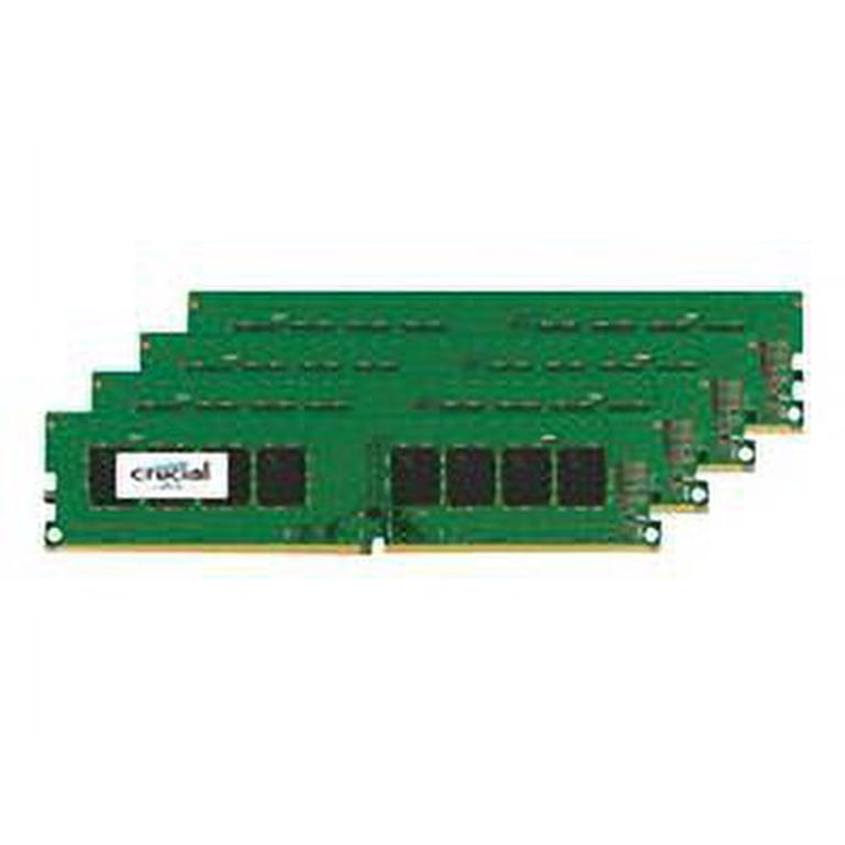 Crucial 32GB Kit (4 x 8GB) DDR4-2400 UDIMM - CT4K8G4DFD824A