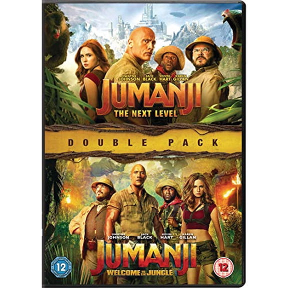 Jumanji - Welcome To The Jungle & Next Level [DVD]