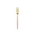 thumbnail image 2 of Inteprter Tenedor de fruta, pastel de aperitivos, superficie de espejo de caramelo, vajilla, utensilios de cocina, palillos de sólidos, cubiertos, Mostrada Oro rosado Inteprter HA079213-03, 2 of 6