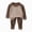 G167-Coffee, variant on masbird Christmas Pajamas Toddler Boy Girl Kids Holiday Pajamas Set Santa PJS Children Clothes Fall Winter Sleepwear for 6-24 Months 2 3 4 5 6 7 8 9 T Children(Purple,4-5 Y)