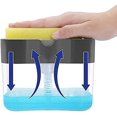 thumbnail image 5 of Dispensador de jabón de 2 uds, soporte para esponja, dispensador de jabón para lavar platos, dispensador de jabón de 13 onzas para Cocina, 5 of 5