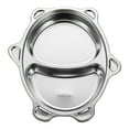 thumbnail image 2 of Stainless Steel Divided Dining Tray Early Age Tableware, 316 Stainless Steel, Easy to Clean, for Age 13 Feeding and Young User Meals at Home, Cute Design, by FAJHHA, 2 of 7