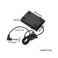 thumbnail image 2 of IFANLANDOR Keyboard Piano Accessories Sustain Pedal Black Plastic for Electronic Piano Keyboards Instruments 1 Set, 2 of 8