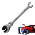 thumbnail image 5 of Ratcheting Wrench, Ratcheting Open End Wrench for Nuts, Double Open end Ratcheting Wrench Plum Bayonet Quick Ratchet Wrench for Tube Hose Oil Pipe Repairment, 5 of 9