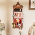 thumbnail image 3 of Rolife Teens Wall Hanging DIY Miniature Dollhouse Kit with LED, 118.11'', 3 of 8