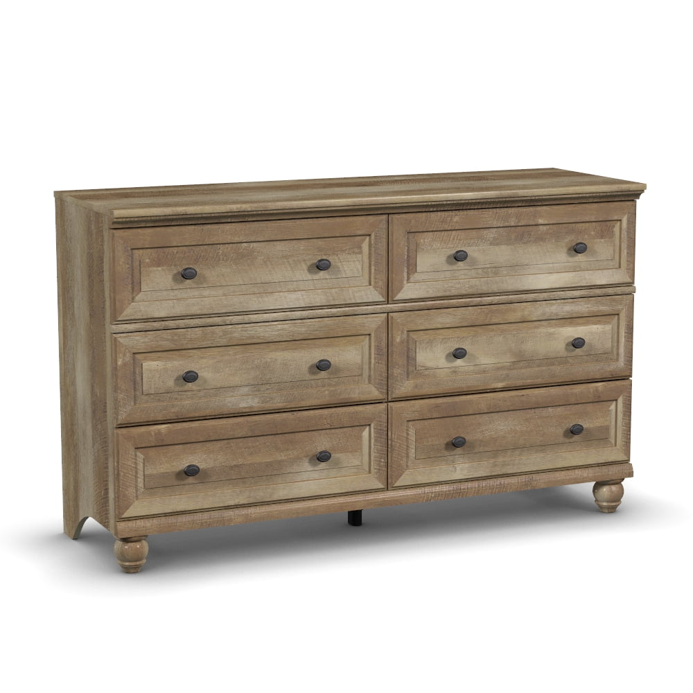 Better Homes and Gardens Crossmill 6Drawer Dresser, Lintel Oak Finish